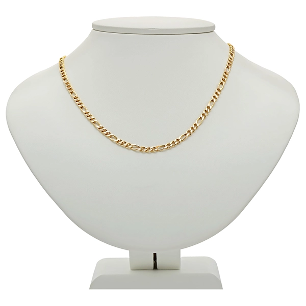 Collierkette, 14K, Gelbgold, Figaro-