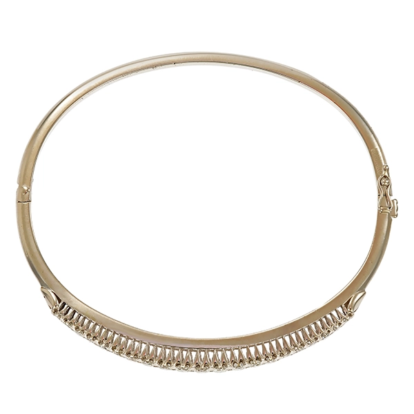 Armreif, 18K, Weißgold, Brillanten, Diamanten