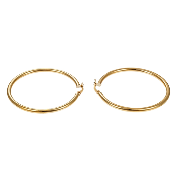Creolen, 14K, Gelbgold