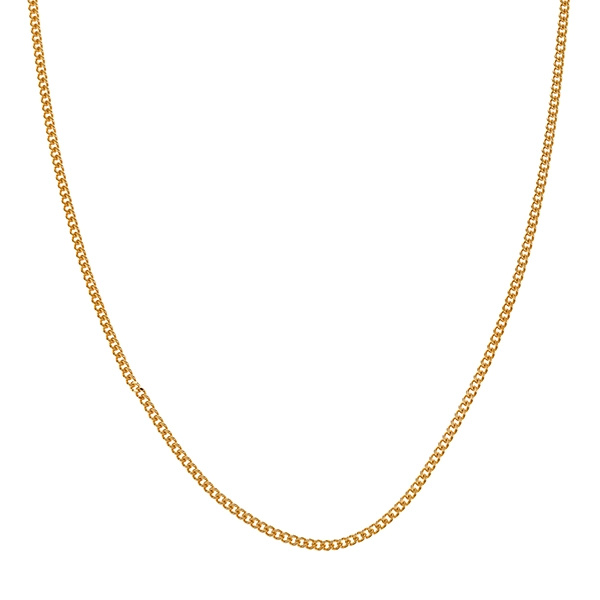 Collierkette, 18K, Gelbgold, Panzer-