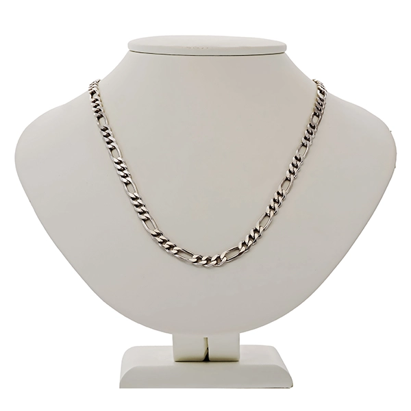 Silberkette, 925, Silber, Figaro-