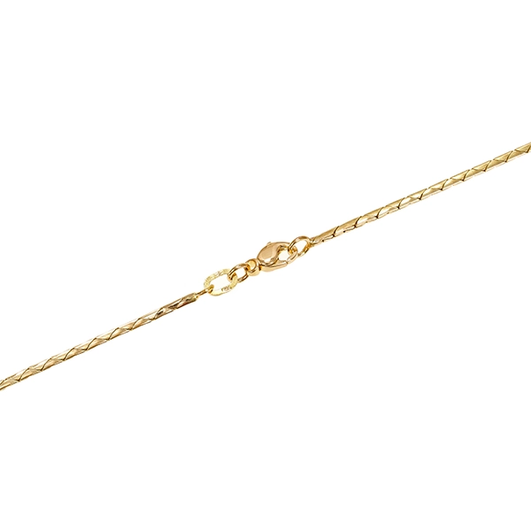 Collier, 8K, Gelbgold, Perle, Zirkonia