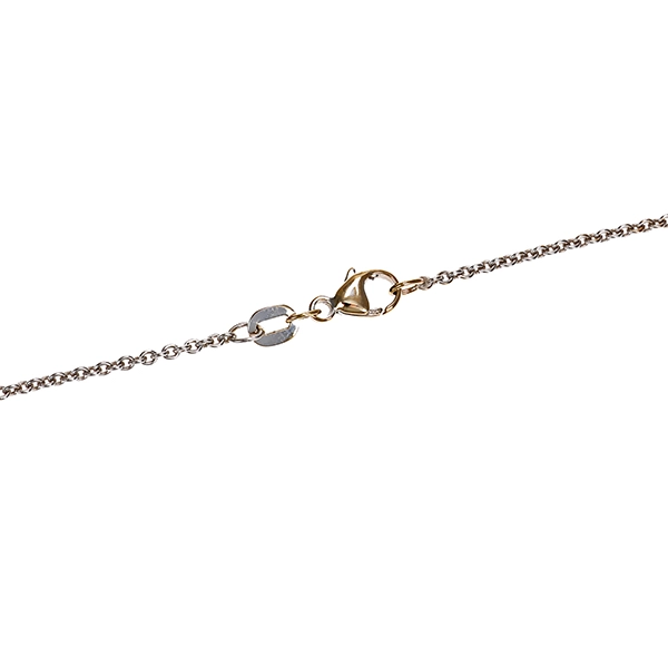 Collier, 14K, Weißgold, Zirkonia