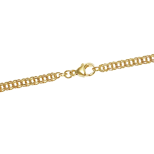 Collier, 8K, Gelbgold, Garibaldi