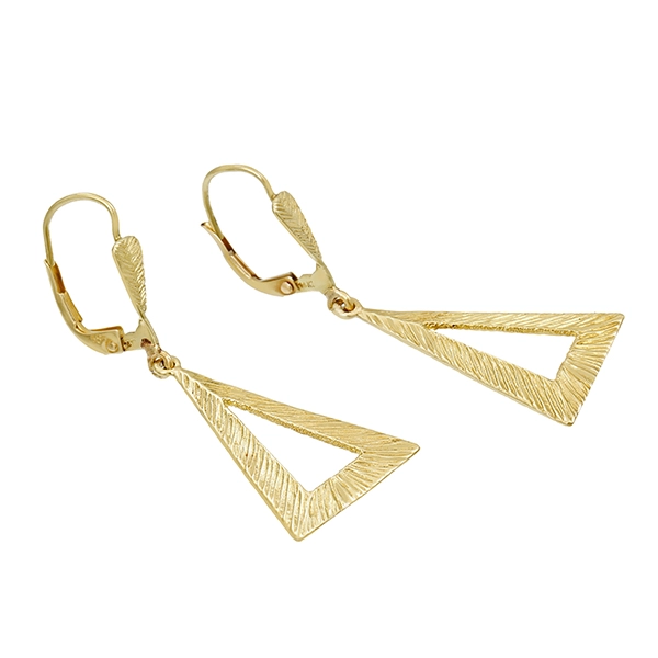 Ohrhänger, 14K, Gelbgold