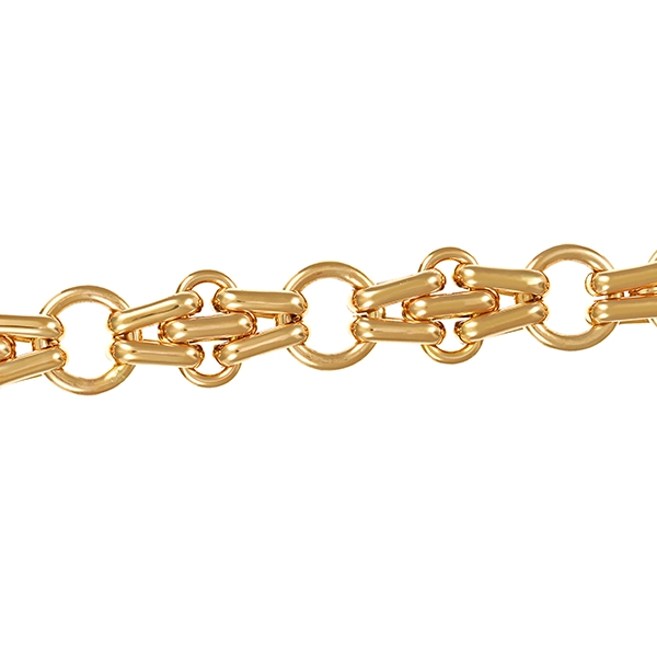Armband, 14K, Gelbgold, Brillanten