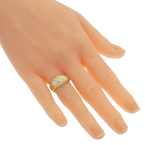 Diamantring, 18K, Gelbgold, Brillanten