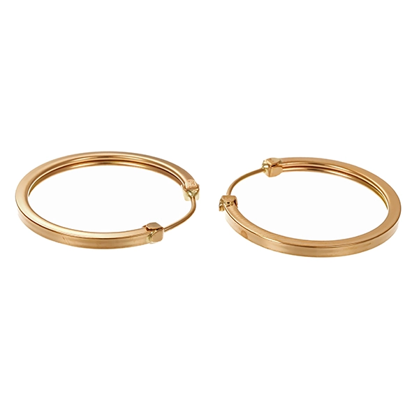 Creolen, 18K, Gelbgold