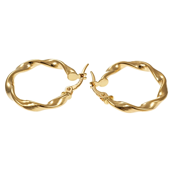 Creolen, 14K, Gelbgold
