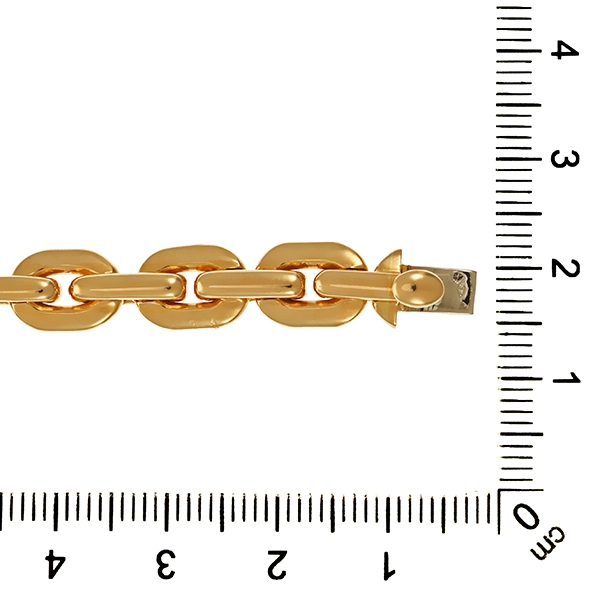 Armband, 18K, Gelbgold, Anker-