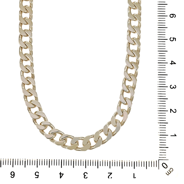 Kette, 925, Silber, Panzer-