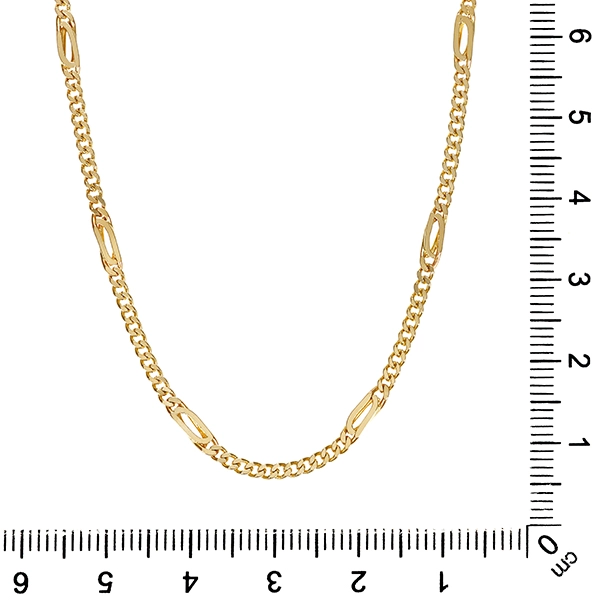 Collierkette, 14K, Gelbgold