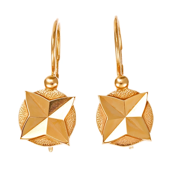 Ohrhänger, 14K, Rotgold