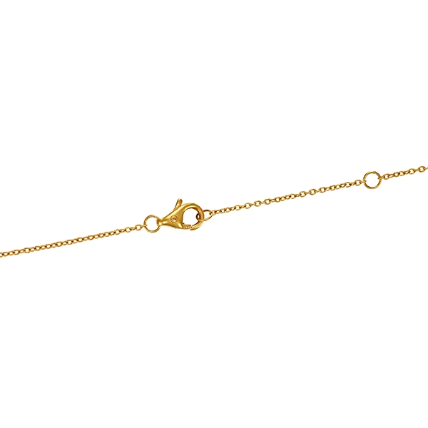 Collier, 9K, Gelbgold, Zirkonia