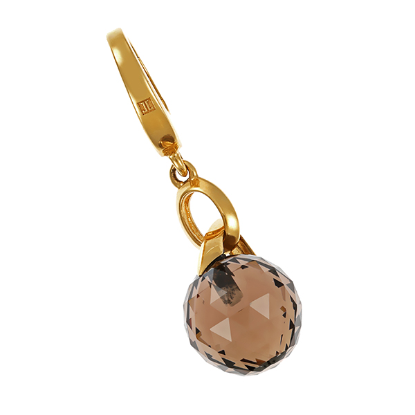 Anhänger, 18K, Gelbgold, Rauchquarz, Jette Joop