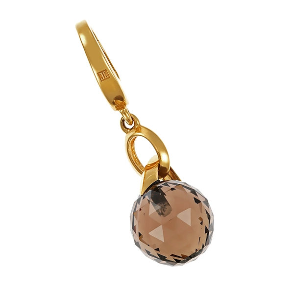 Anhänger, 18K, Gelbgold, Rauchquarz, Jette Joop