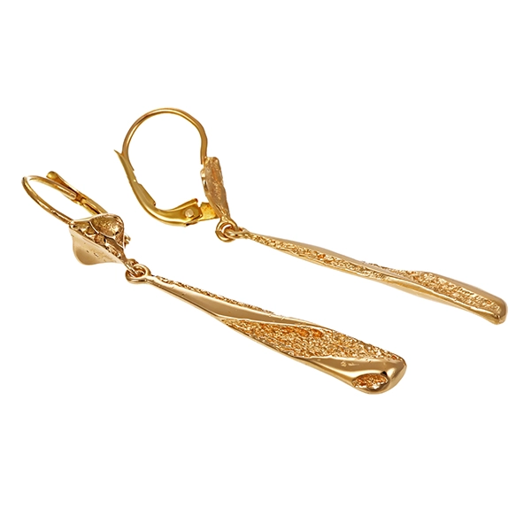 Ohschmuck, 18K, Gelbgold, Ohrhänger