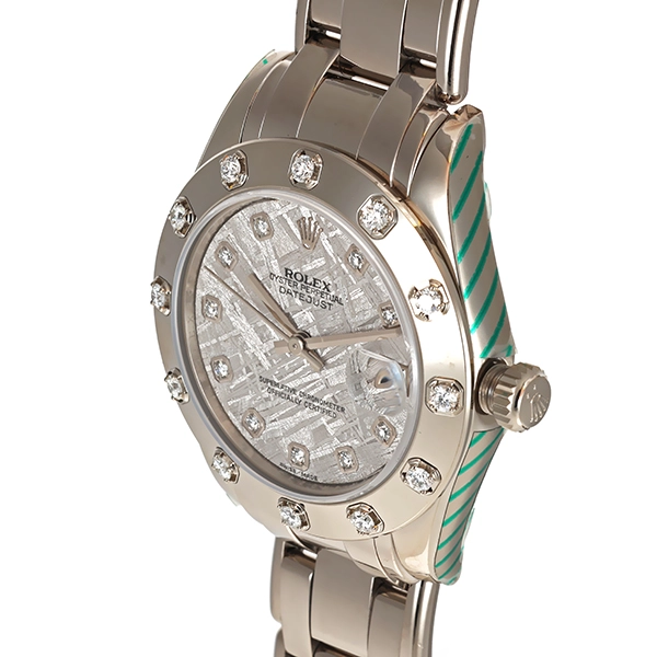 Damenuhr Rolex, 'Datejust' 'Pearlmaster'