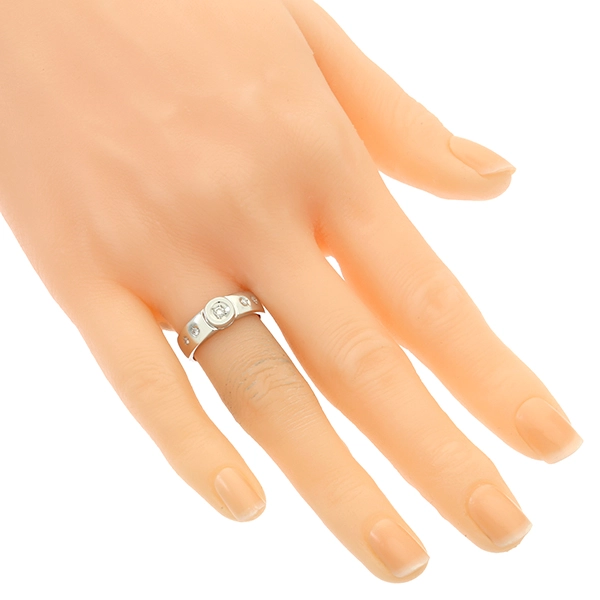 Diamantring, 14K, Weißgold, Brillanten