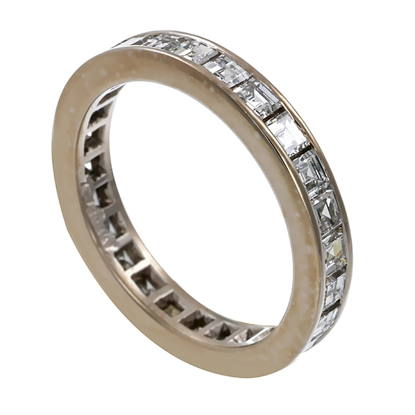 Diamantring, 18K, Weißgold, Diamanten 2,00 ct