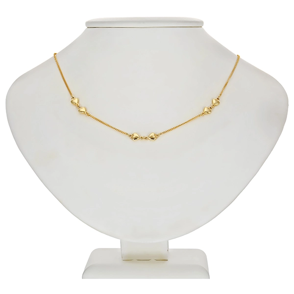 Collier, 14K, Gelbgold, Herz