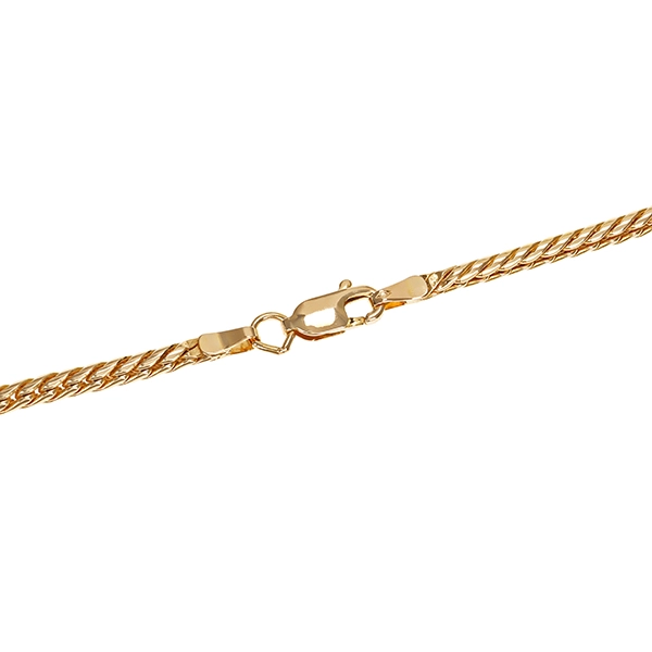 Collier, 14K, Gelb-/Weißgold, Brillanten, Smaragd, Saphir
