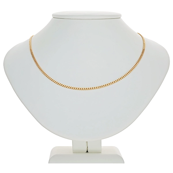 Kette, 14K, Gelbgold, Panzer