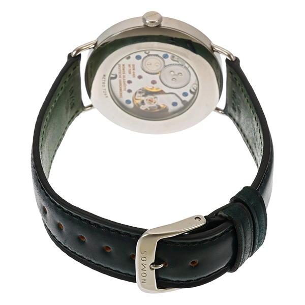 Herrenuhr Nomos 'Metro Datum Gangreserve' Handaufzug