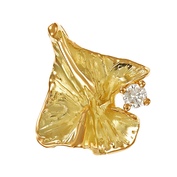 Anhänger, 14K, Gelbgold, Brillant