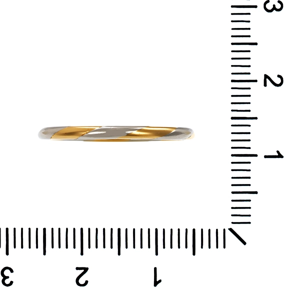Ring, Platin 950/Gelbgold