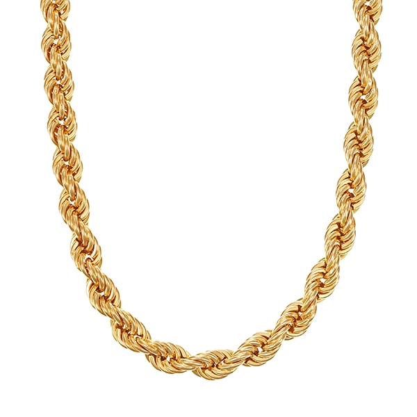 Kette, 14K, Gelbgold, Kordel-