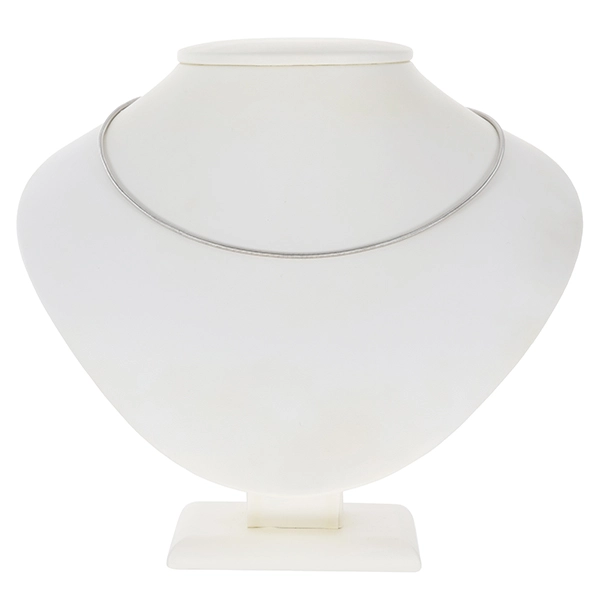 Collier, 14K, Weißgold, Reif