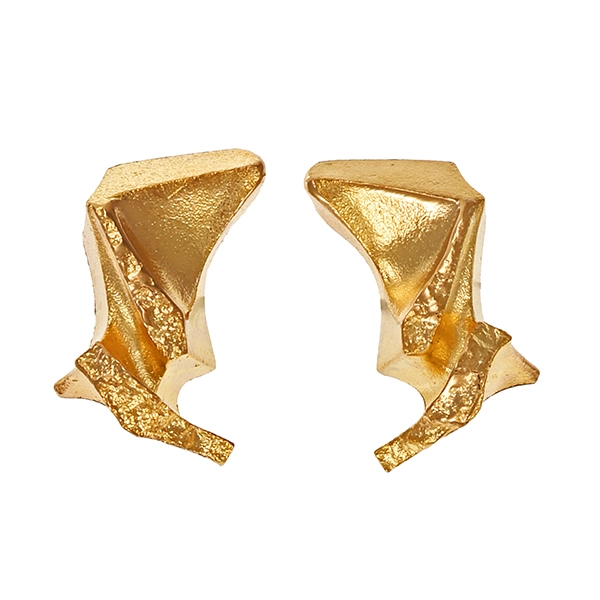 Ohrstecker, 14K, Gelbgold