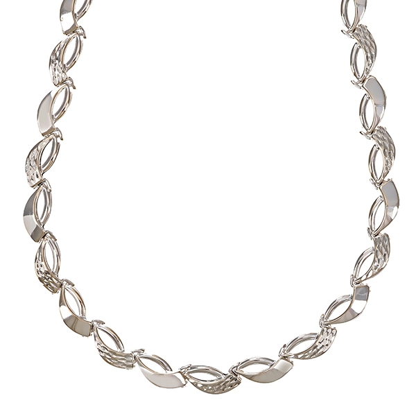 Collier, 14K, Weißgold