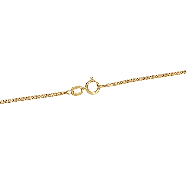 Collier, 14K, Gelbgold, Brillant