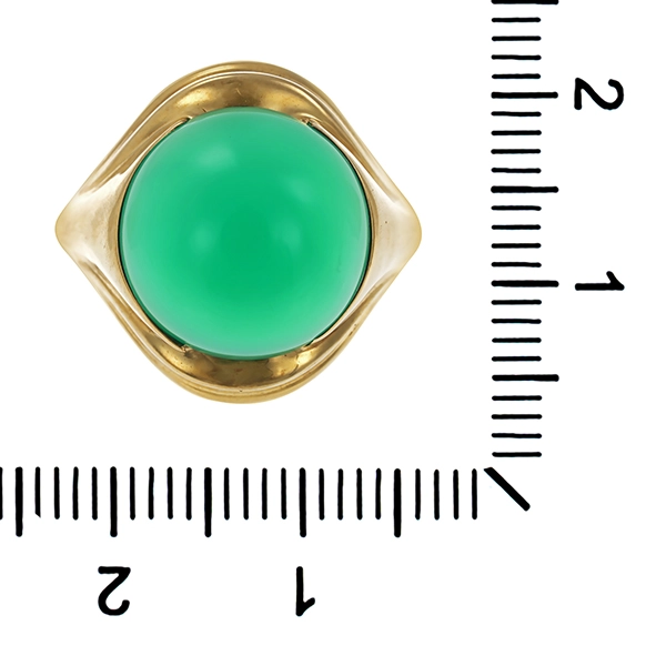 Ring, 8K, Gelbgold, Achat