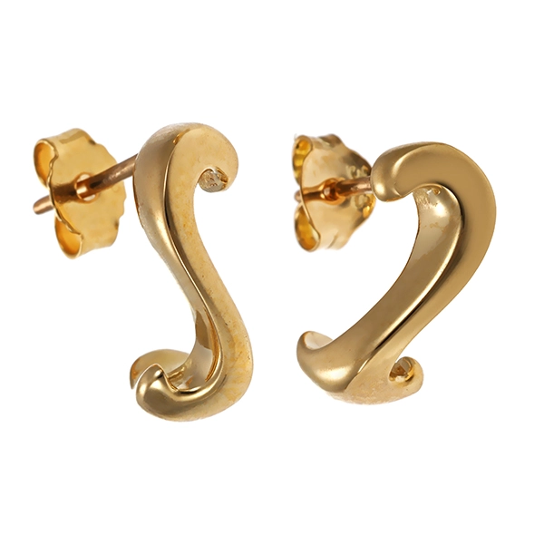 Ohrstecker, 8K, Gelbgold