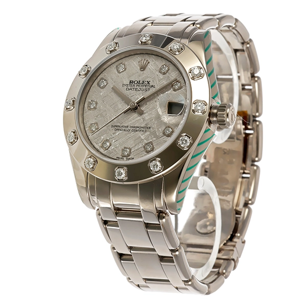 Damenuhr Rolex, 'Datejust' 'Pearlmaster'