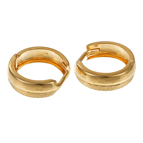 Ohrringe, 8K, Gelbgold