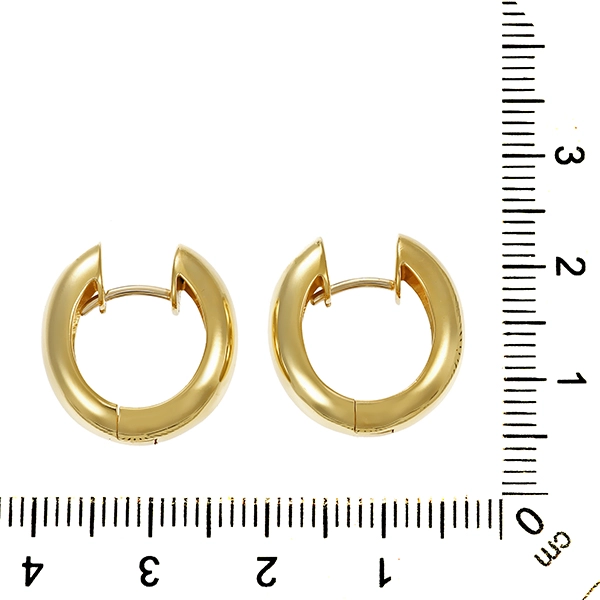 Creolen, 14K, Gelbgold