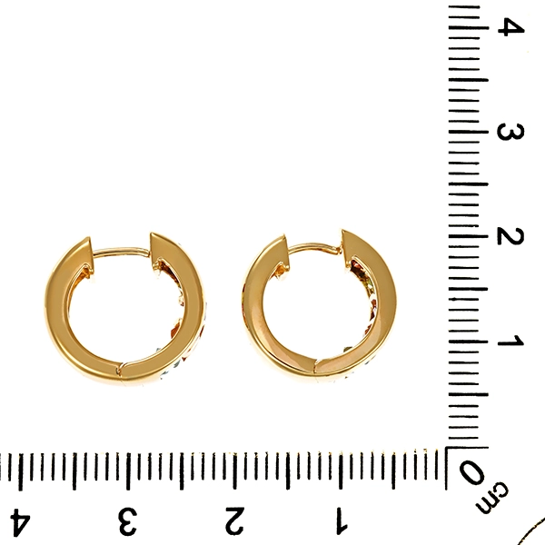 Creolen, 14K, Gelbgold