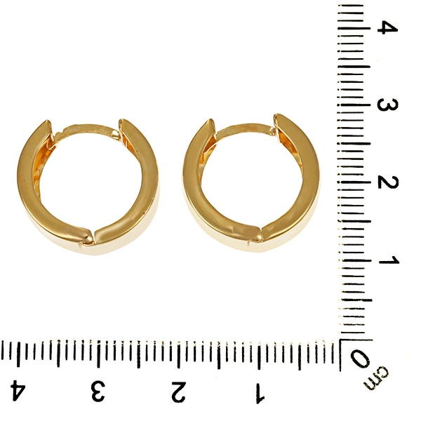 Creolen, 14K, Gelbgold