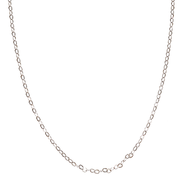 Collierkette, 8K, Weißgold