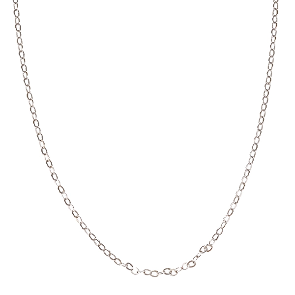 Collierkette, 8K, Weißgold