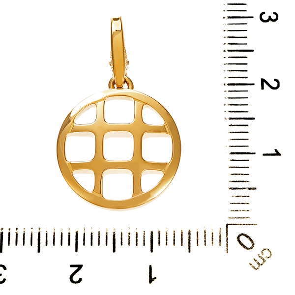 Anhänger, 18K, Gelbgold