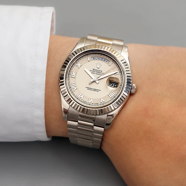 Herrenuhr Rolex 'Day Date II' Automatik