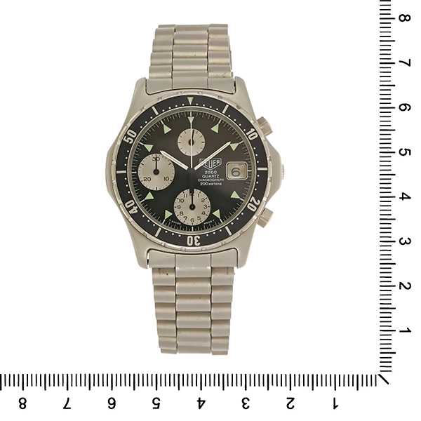 Herrenuhr Heuer '2000' Quarz-Chrono