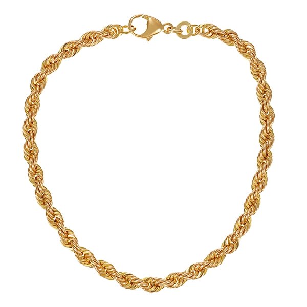 Armband, 8K, Gelbgold, Kordel-