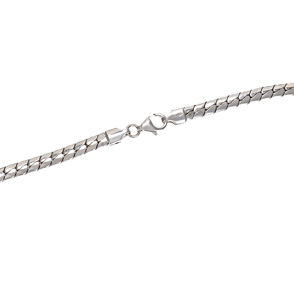 Collier, 14K, Weißgold, Brillanten 0,38 ct