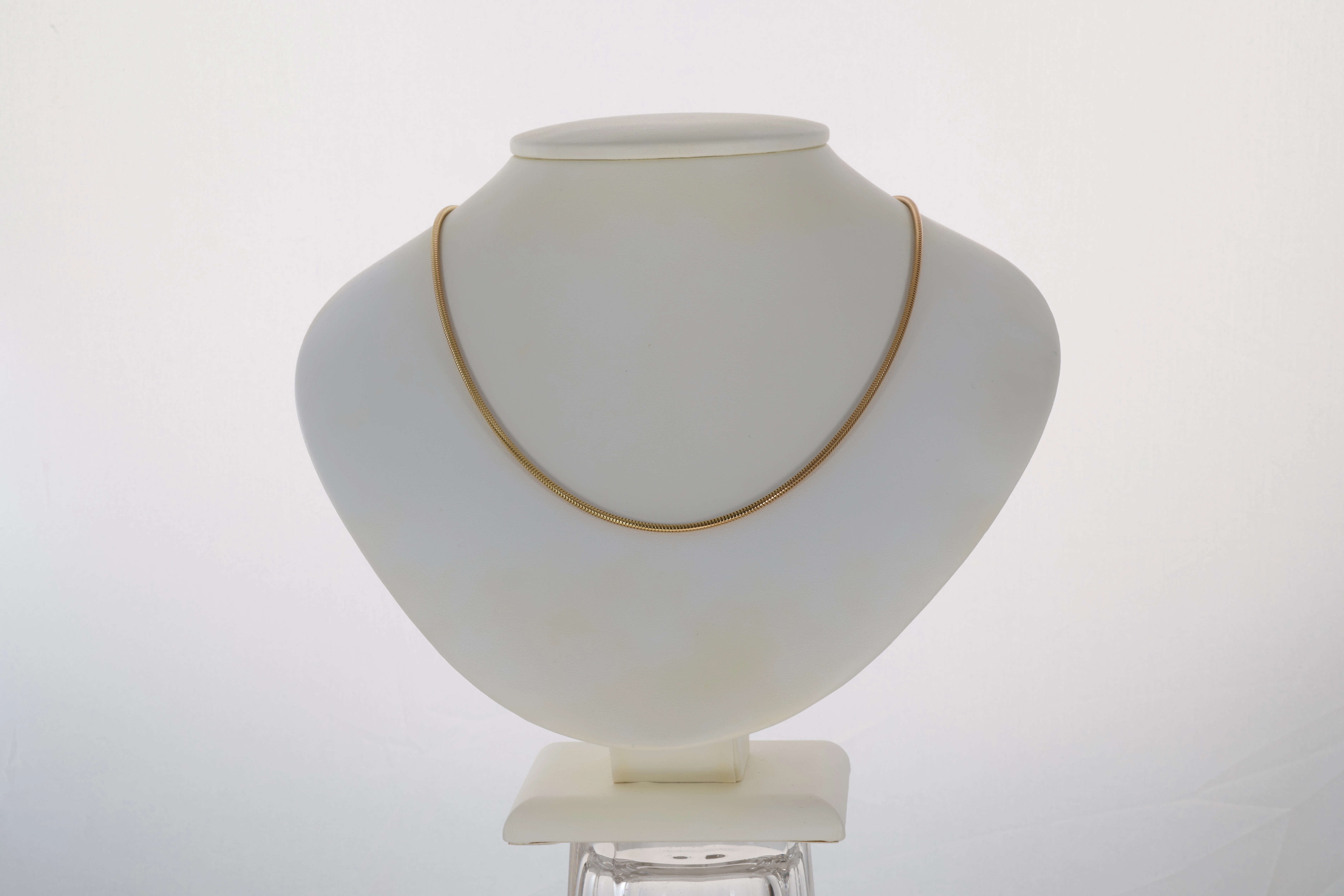 Kette, 14K, Gelbgold, Schlange